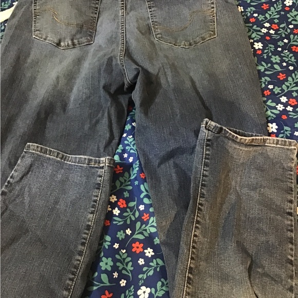 Woman size 18 W Levi’s signature mid rise straight stretch denim jeans cc - Picture 5 of 9